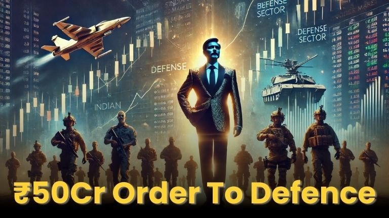 50cr Big Order To Multibagger Defence Stock